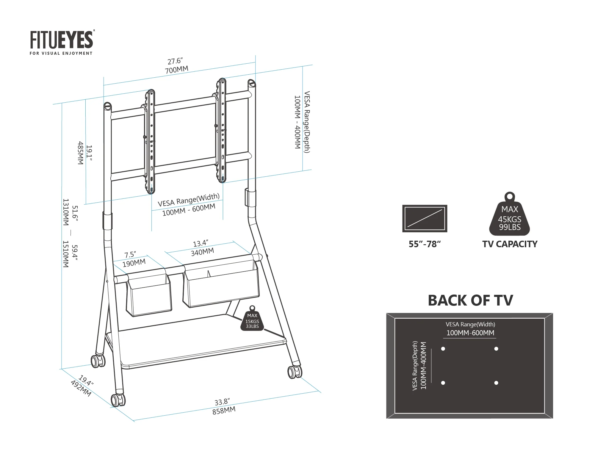 Collector TC78 TV Stand - Image 17