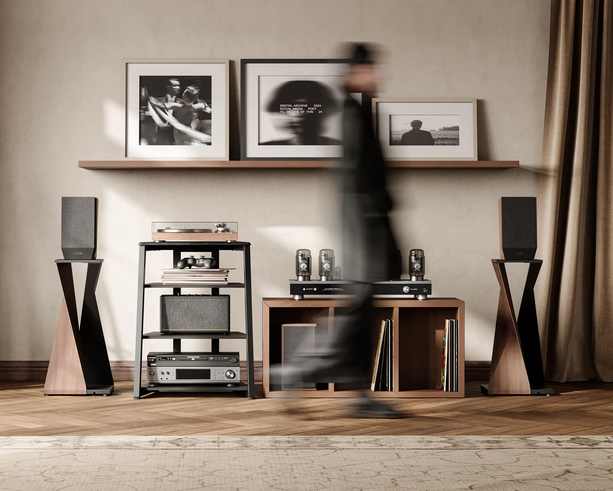 Eiffel AS07 Record Player Stand - Image 10
