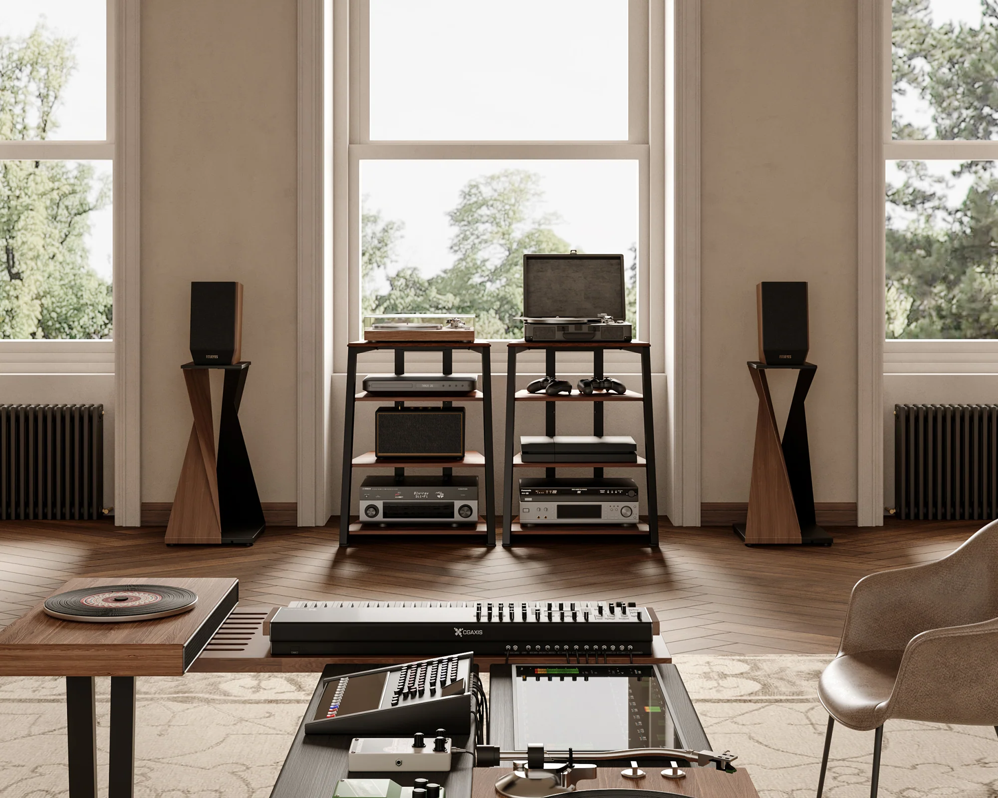 Eiffel AS07 Record Player Stand - Image 3