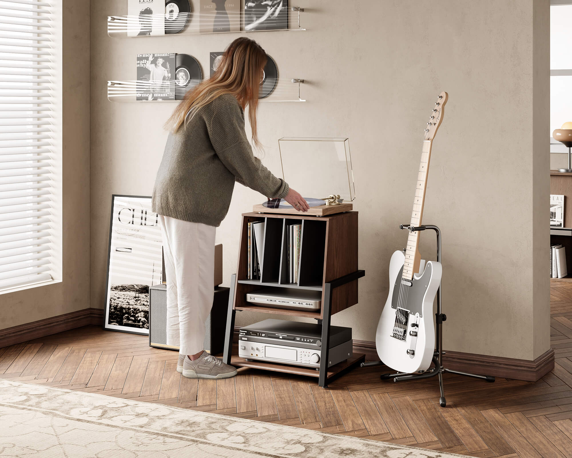 Eiffel RS05 Record Player Stand - Image 7