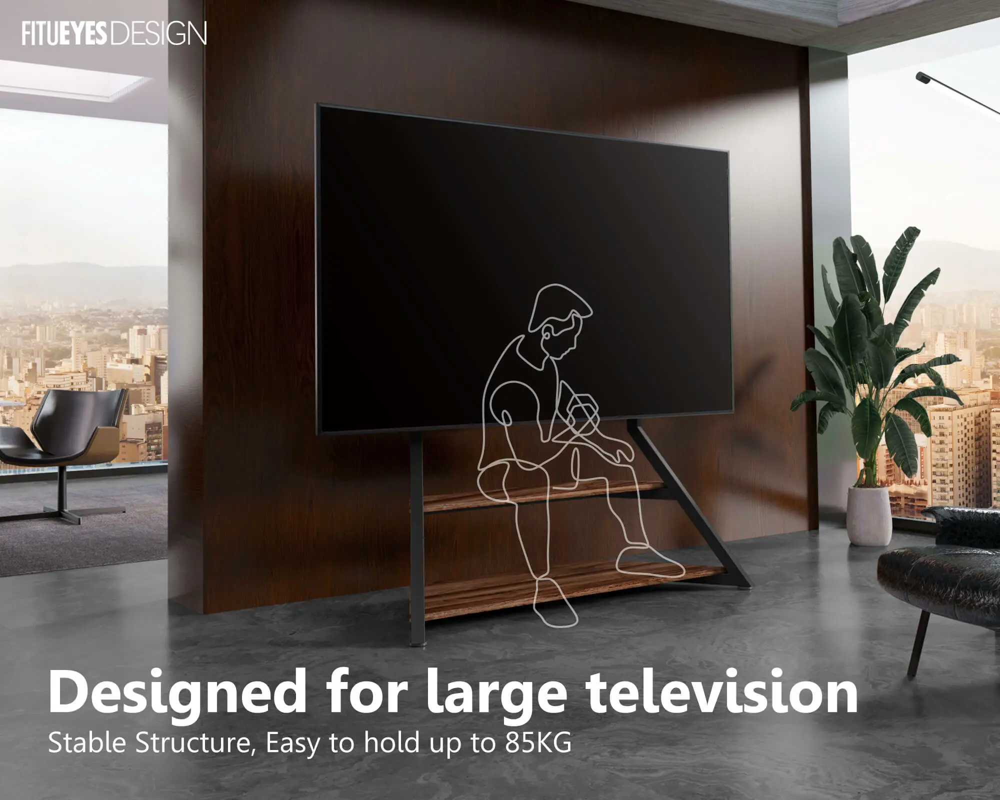 Eiffel Series Collection TV Stand - Image 63