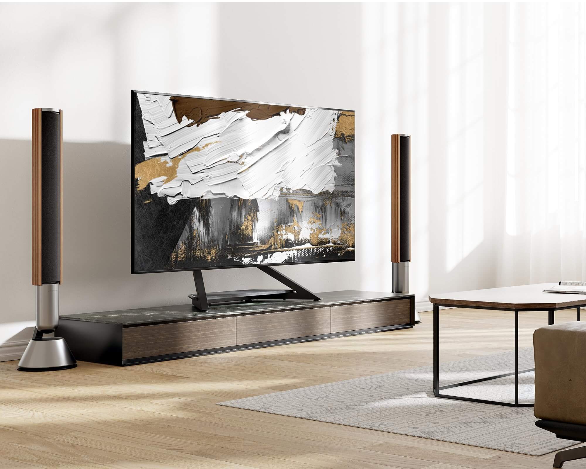 Eiffel V2 TT88 Table Top TV Stand - Image 5