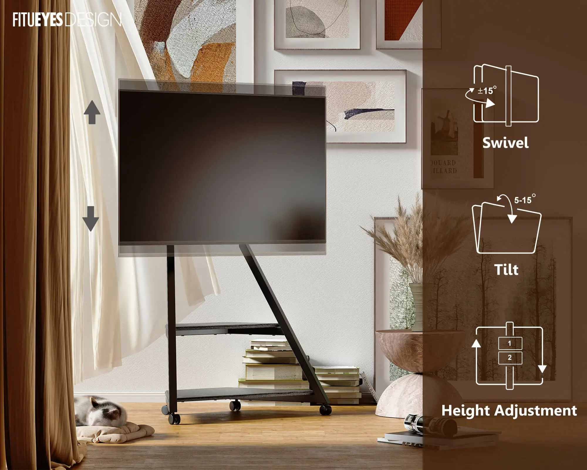 Eiffel FT75 TV Stand - Image 6