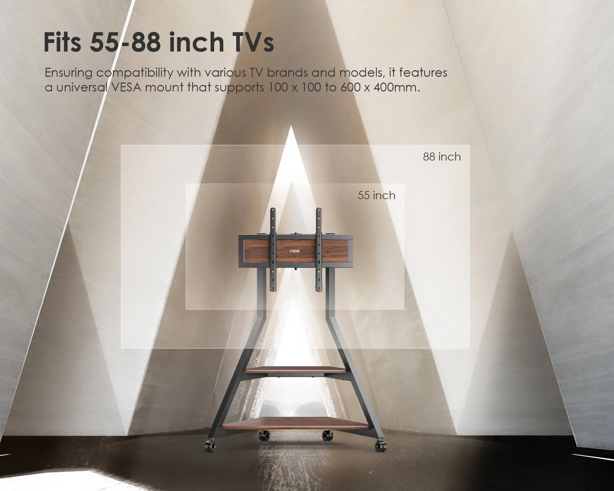 Eiffel V2 FT88 TV Stand - Image 4