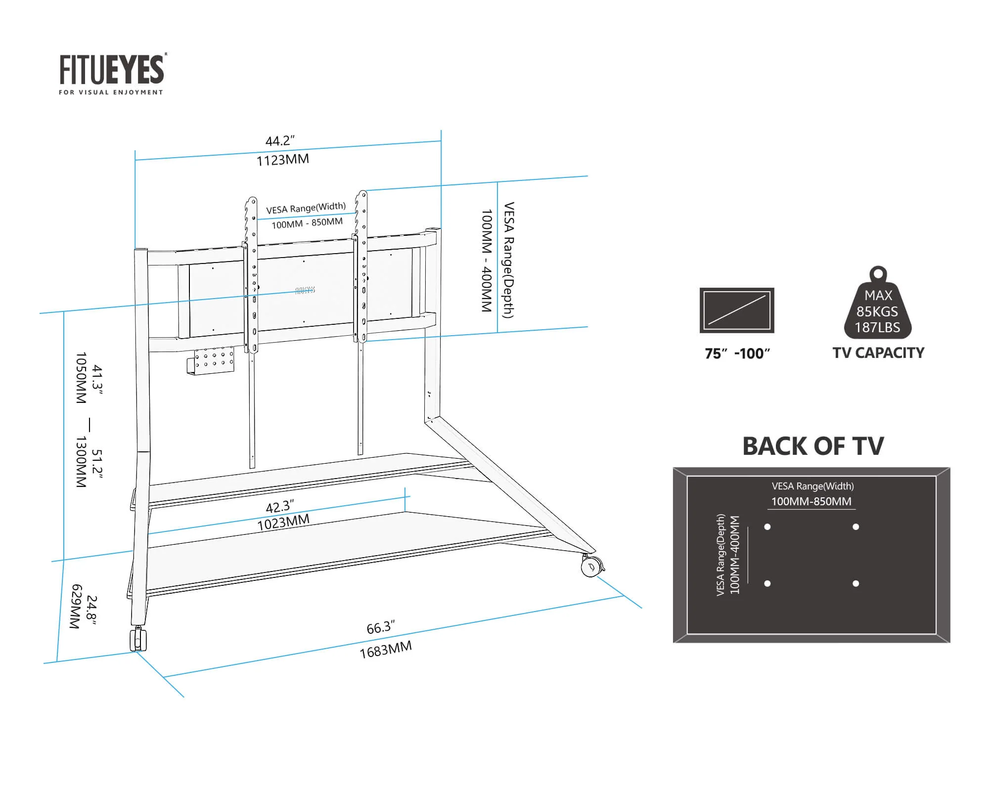Outdoor TV Stand Eiffel Collection - Image 67